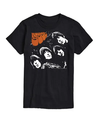 Airwaves Men's The Beatles Short Sleeves T-shirt In Black