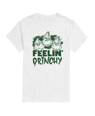 Airwaves Men's The Grinch Feelin' Grinchy Short Sleeve Tee In White