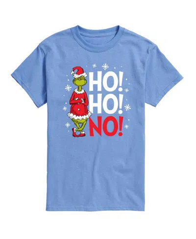 Airwaves Men's The Grinch H No Graphic Short-sleeve T-shirt In Blue