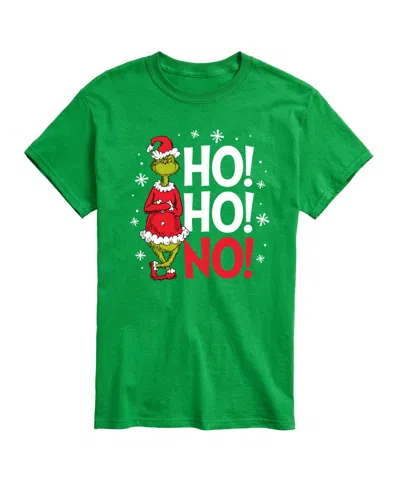 Airwaves Men's The Grinch H No Graphic Short-sleeve T-shirt In Green
