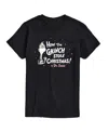 Airwaves Men's The Grinch How The Grinch Stole Christmas Short Sleeve Tee In Black