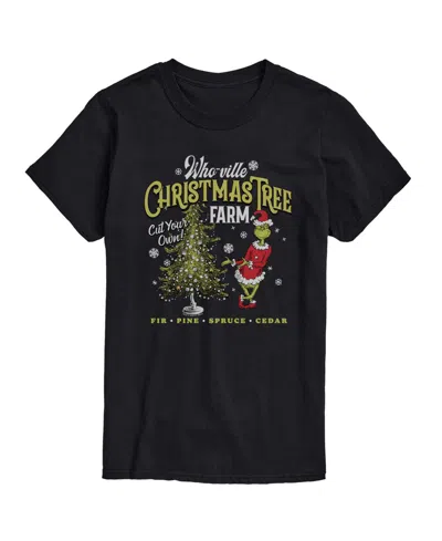 Airwaves Men's The Grinch Tree Graphic Short-sleeve T-shirt In Black