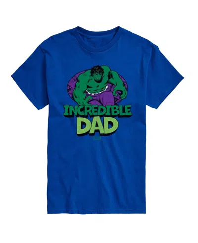 Airwaves Men's The Hulk Incredible Dad Short-sleeve Graphic T-shirt In Blue