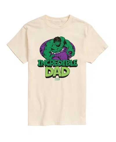 Airwaves Men's The Hulk Incredible Dad Short-sleeve Graphic T-shirt In Neutral