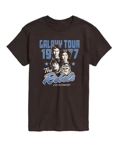 Airwaves Men's The Rebels Band Short-sleeve Graphic T-shirt In Brown