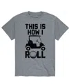 Airwaves Men's This Is How I Roll Short Sleeve T-shirt In Gray