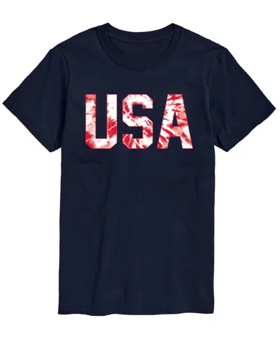 Airwaves Men's Tie Dye Usa Short-sleeve Graphic T-shirts In Animal Print