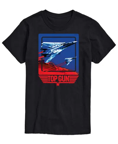 Airwaves Men's Top Gun Jet Short-sleeve Graphic T-shirts In Animal Print