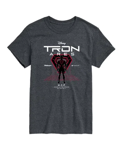 Airwaves Men's Tron: Ares Master Control Program Short-sleeve Graphic T-shirt In Gray