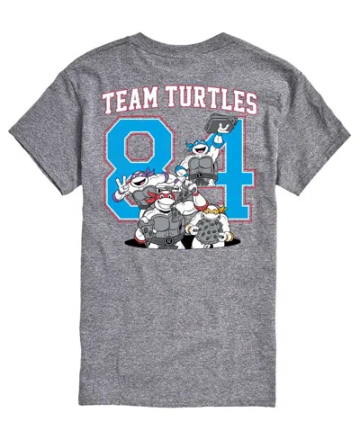 Airwaves Men's Turtles Americana 84 Short-sleeve Graphic T-shirt In Gray