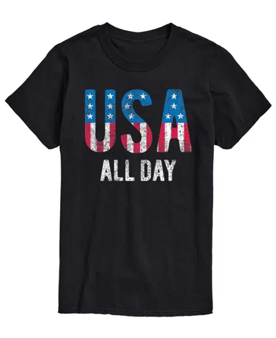 Airwaves Men's Usa All Day Flag Fill Short-sleeve Graphic T-shirts In Multi