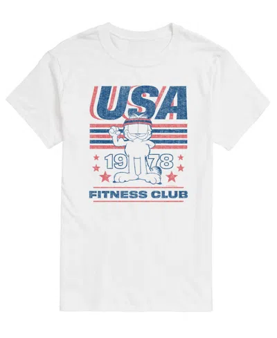 Airwaves Men's Usa Fitness Club 1978 Short-sleeve Graphic T-shirt In White