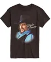 Airwaves Men's Waylon Jennings Core Short Sleeve T-shirt In Brown