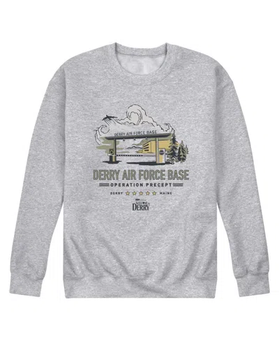 Airwaves Men's Welcome To Derry Air Force Graphic Sweatshirt In Gray