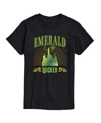 Airwaves Men's Wicked Emerald City Short Sleeve Tee In Black