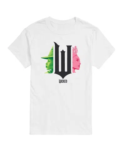 Airwaves Men's Wicked Logo Short Sleeve Tee In White
