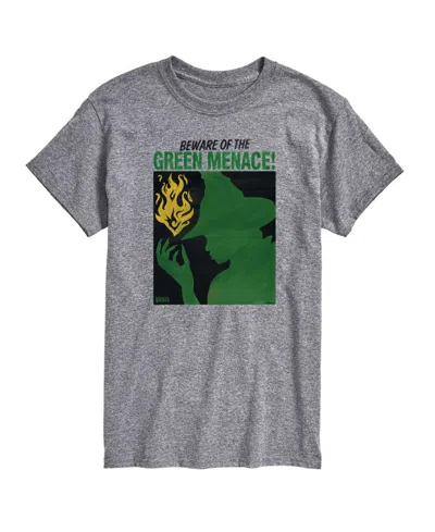 Airwaves Men's Wicked Part 2 Elphaba Poster Graphic Printed Short-sleeve T-shirt In Gray
