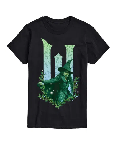 Airwaves Men's Wicked Part 2 Elphie No Good Deed Graphic Printed Short-sleeve T-shirt In Black