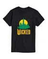 Airwaves Men's Wicked Part 2 Emerald City Graphic Short-sleeve Printed T-shirt In Black