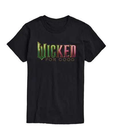 Airwaves Men's Wicked Part 2 For Good Logo Short-sleeve Graphic Printed T-shirt In Black