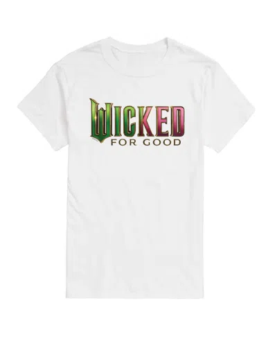 Airwaves Men's Wicked Part 2 For Good Logo Short-sleeve Graphic Printed T-shirt In White