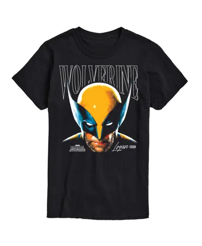 Airwaves Men's Wolverine Short Sleeve T-shirt In Black