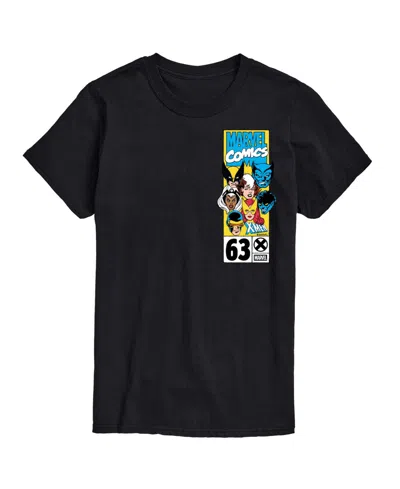 Airwaves Men's X-men Marvel Comics Logo Short-sleeve Graphic T-shirt In Black