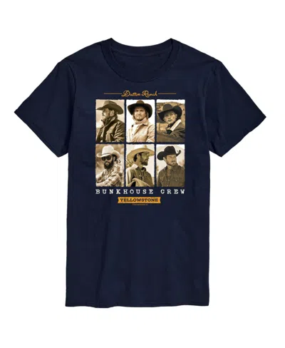 Airwaves Men's Yellowstone Short Sleeve T-shirt In Blue