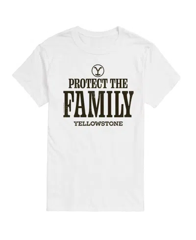 Airwaves Men's Yellowstone Short Sleeves T-shirt In White