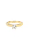 Aisha Baker New Beginning 18k Yellow Gold Diamond Ring