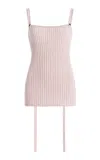 Aisling Camps Convertible Wool Tank Top In Neutral