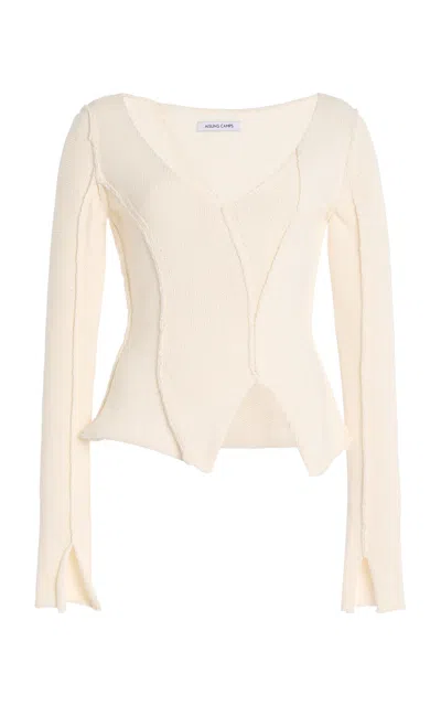 AISLING CAMPS EDDY COTTON-BLEND SWEATER