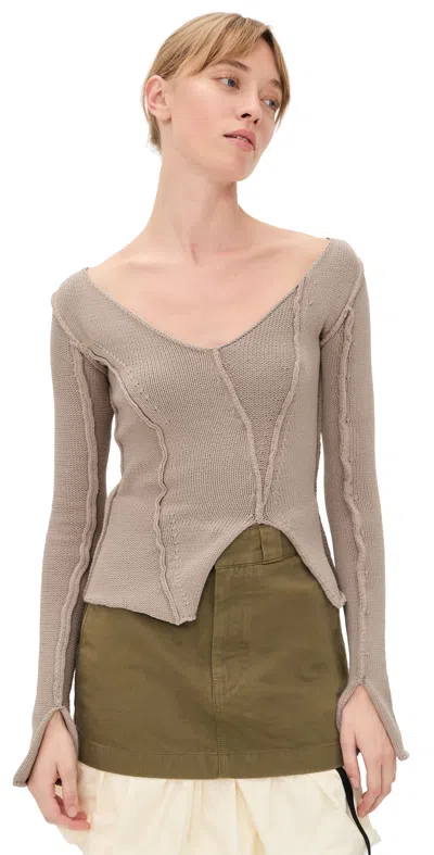 Aisling Camps Eddy Sweater Driftwood In Brown