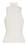 Aisling Camps Modern Mist Knit Top In White