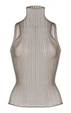 Aisling Camps Modern Mist Top In Brown