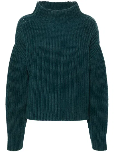 Aisling Camps Ribbed Jumper In Blue