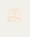 Aisling Camps Tortoise Cotton-blend Vest In Ivory