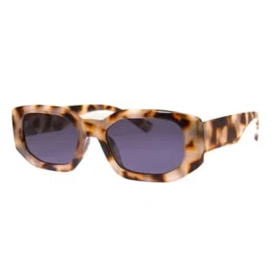 Aj Morgan Hamilton Park Leopard Sunglasses In Animal Print