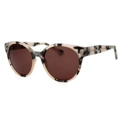 Aj Morgan Millie Leopard Sunglasses In Neutral