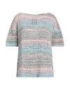 Aj.117 Project Woman Sweater Blush Size S Cotton In Pink