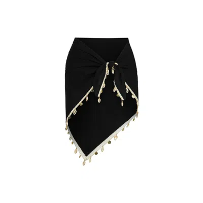 Aja Swimline Women's Sereia Sarong - Black