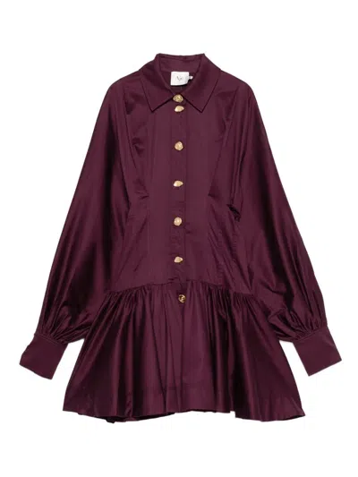 Aje Alexia Mini Dress In Purple