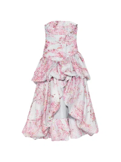 Aje Ambrose Strapless Maxi Dress In Multi