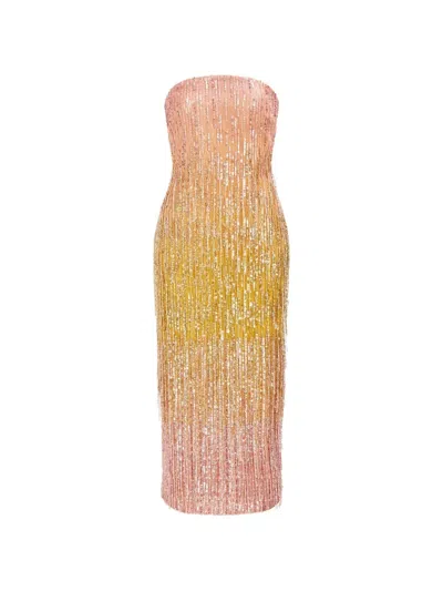 Aje Amulet Sequin-embellished Midi Dress In Multi