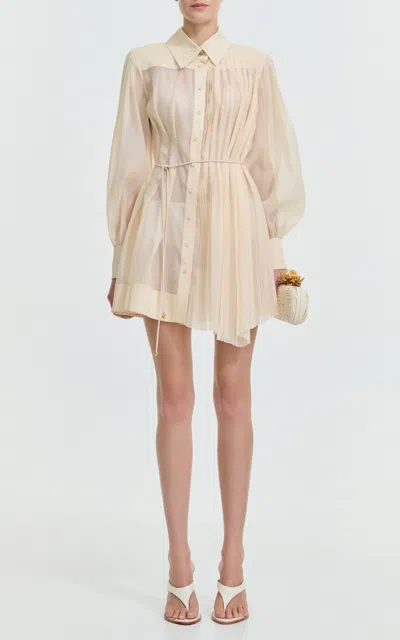 Aje Annika Mini Dress In White