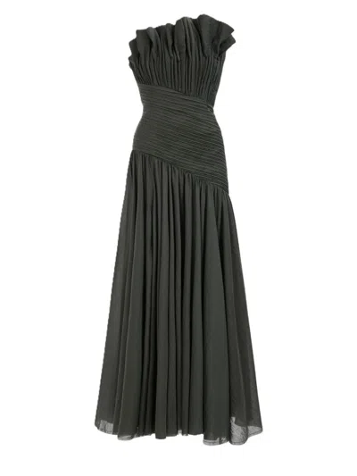 Aje Aquiline Gown In Green