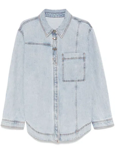 Aje Aura Shirt In Blau