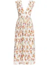 Aje Becoming Dress In Neutrals