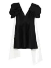 Aje Bisou Mini Dress In Black