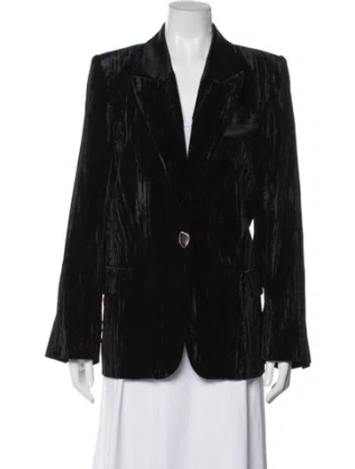 Pre-owned Aje Blazer In Black